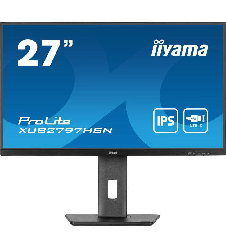 iiyama ProLite XUB2797HSN-B1 Ã©cran plat de PC 68,6 cm (27") 1920 x 1080 pixels Full HD LED Noir