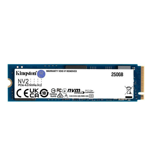 Kingston Technology 250G NV2 M.2 2280 PCIe 4.0 NVMe SSD