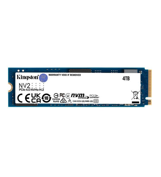 Kingston Technology 4000G NV2 M.2 2280 PCIe 4.0 NVMe SSD