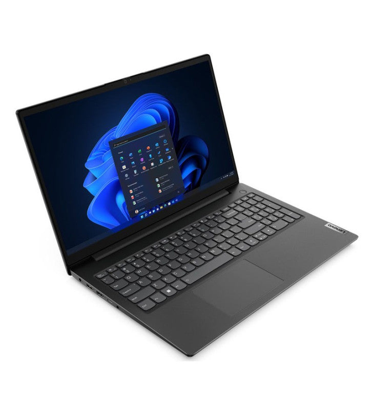 Lenovo V V15 IntelÂ® Core? i3 i3-1215U Ordinateur portable 39,6 cm (15.6") Full HD 8 Go DDR4-SDRAM 512 Go SSD Wi-Fi 5 (802.11ac) Windows 11 Home Noir