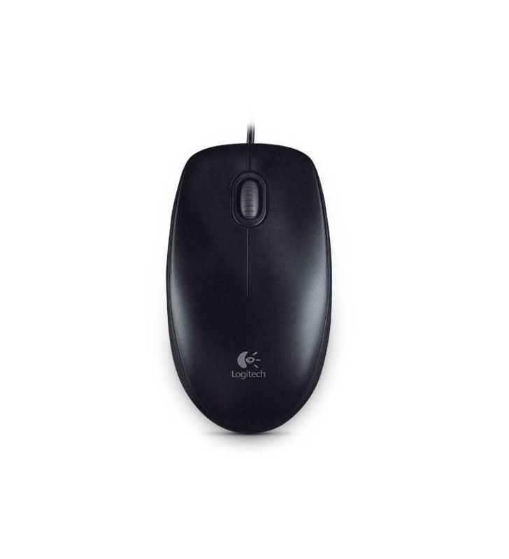 Logitech B100 souris Bureau Ambidextre USB Type-A Optique 800 DPI