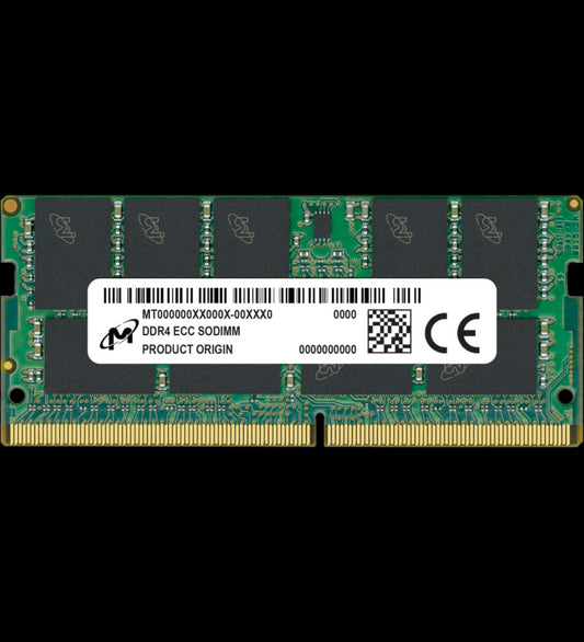 Micron MTA9ASF2G72HZ-3G2R module de mÃ©moire 16 Go 1 x 16 Go DDR4 3200 MHz ECC