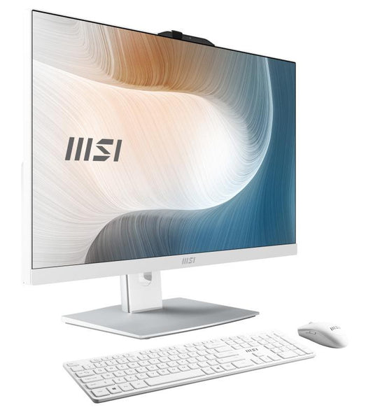 MSI Modern AM242TP 12M-440EU IntelÂ® Core? i7 i7-1260P 60,5 cm (23.8") 1920 x 1080 pixels Ã‰cran tactile PC All-in-One 16 Go DDR4-SDRAM 1 To SSD Wi-Fi 6E (802.11ax) Blanc