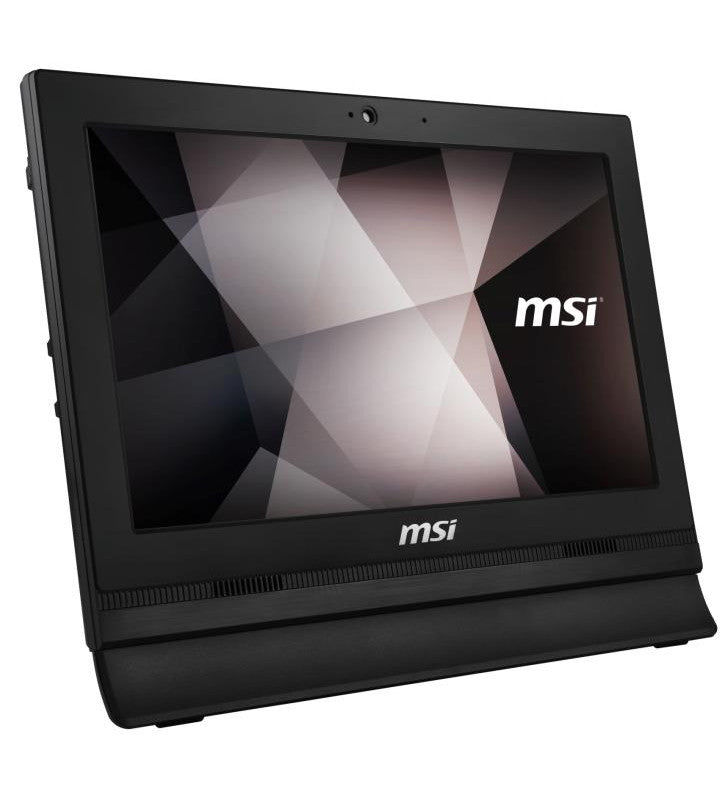 MSI Pro 16T 10M-241XEU IntelÂ® CeleronÂ® 5205U 39,6 cm (15.6") 1366 x 768 pixels Ã‰cran tactile PC All-in-One 4 Go DDR4-SDRAM 256 Go SSD Wi-Fi 5 (802.11ac) Noir