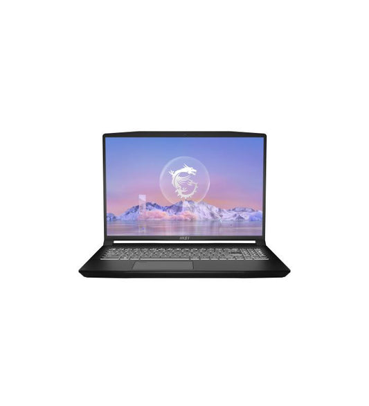 MSI Creator M16 B12VE-464FR IntelÂ® Core? i7 i7-12650H Ordinateur portable 40,6 cm (16") Quad HD+ 16 Go DDR5-SDRAM 1 To SSD NVIDIA GeForce RTX 4050 Wi-Fi 6 (802.11ax) Windows 11 Pro Noir