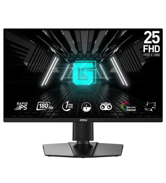 MSI G255PF E2 Ã©cran plat de PC 62,2 cm (24.5") 1920 x 1080 pixels Full HD LCD Noir