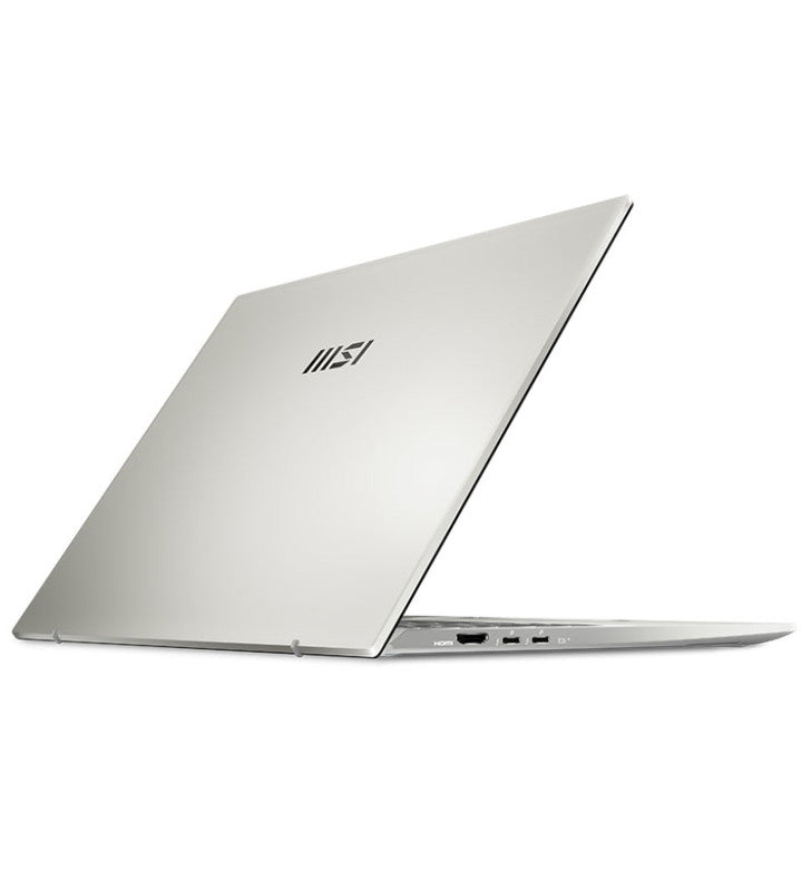 MSI Prestige 14 EVO B13M-241FR IntelÂ® Core? i5 i5-13500H Ordinateur portable 35,6 cm (14") Full HD+ 16 Go LPDDR5-SDRAM 512 Go SSD Wi-Fi 6E (802.11ax) Windows 11 Home Argent