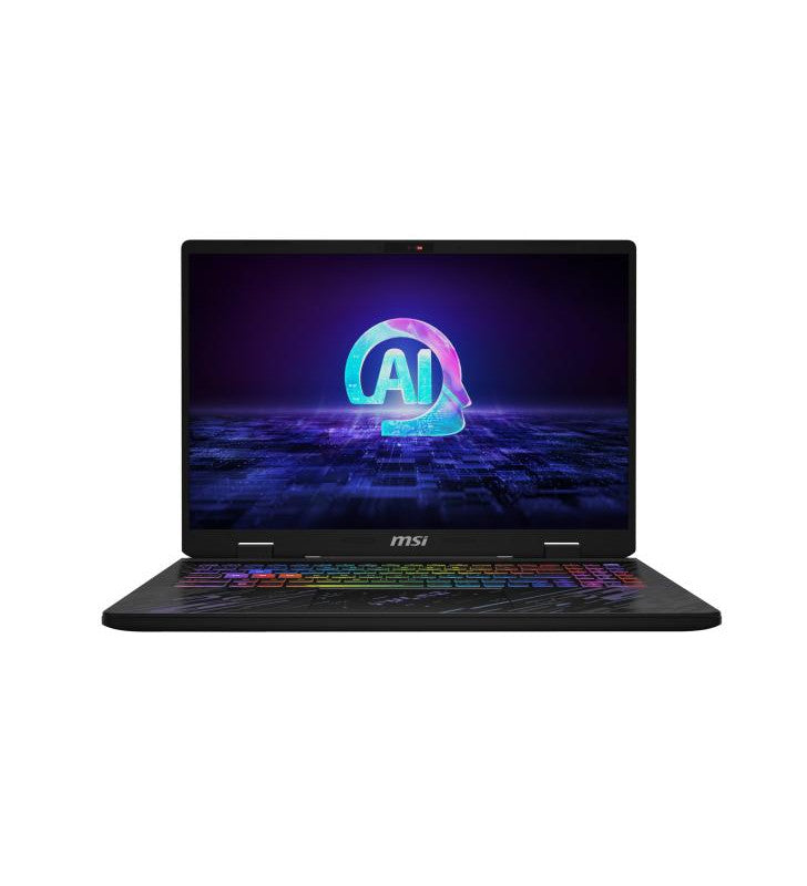 MSI Pulse 16 AI C1VGKG-003FR Intel Core Ultra 9 185H Ordinateur portable 40,6 cm (16") Quad HD+ 32 Go DDR5-SDRAM 1 To SSD NVIDIA GeForce RTX 4070 Wi-Fi 6E (802.11ax) Windows 11 Pro Noir