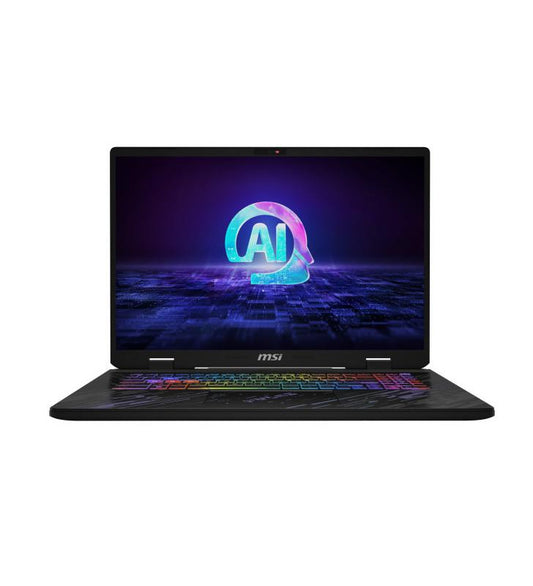 MSI Pulse 17 AI C1VFKG-010XFR Intel Core Ultra 7 155H Ordinateur portable 43,2 cm (17") Quad HD+ 16 Go DDR5-SDRAM 1 To SSD NVIDIA GeForce RTX 4060 Wi-Fi 6E (802.11ax) DOS gratuit Noir