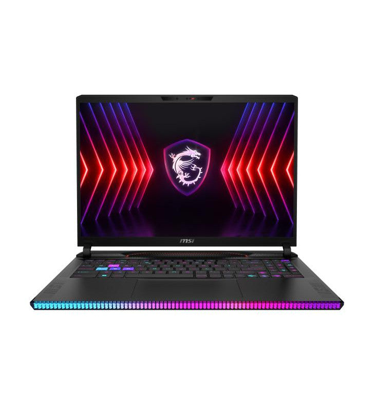 MSI Gaming Raider GE68 HX 14VHG-297FR IntelÂ® Core? i9 i9-14900HX Ordinateur portable 40,6 cm (16") Quad HD+ 32 Go DDR5-SDRAM 2 To SSD NVIDIA GeForce RTX 4080 Wi-Fi 7 (802.11be) Windows 11 Pro Noir