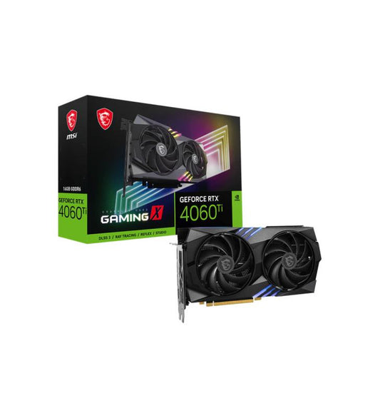 MSI GAMING GEFORCE RTX 4060 TI X 16G carte graphique NVIDIA 16 Go GDDR6