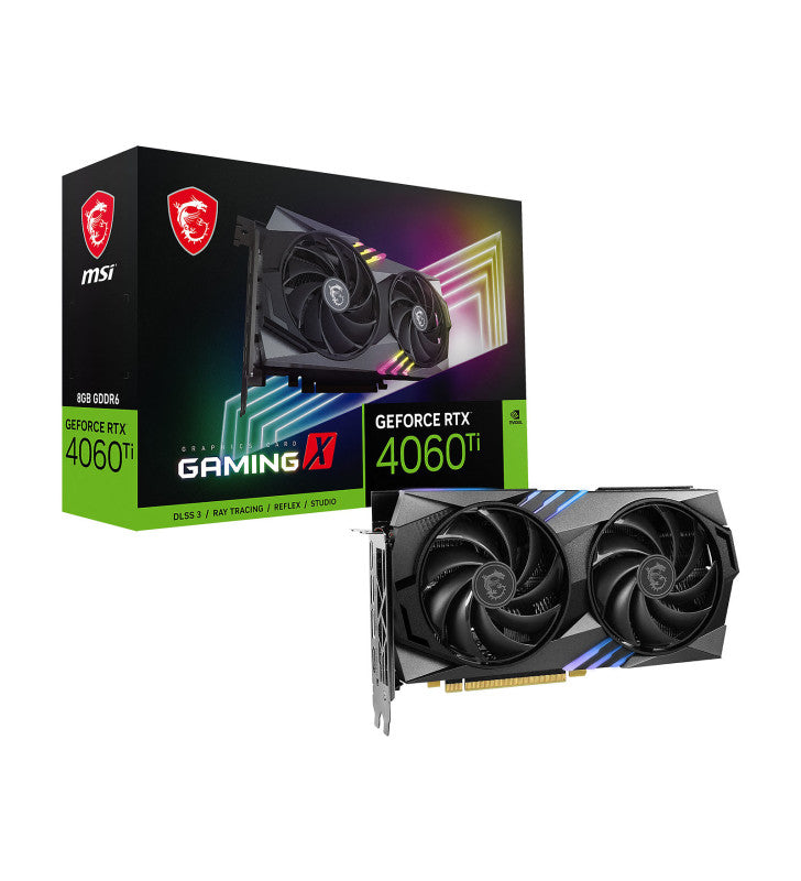 MSI GAMING GeForce RTX 4060 Ti X 8G NVIDIA 8 Go GDDR6