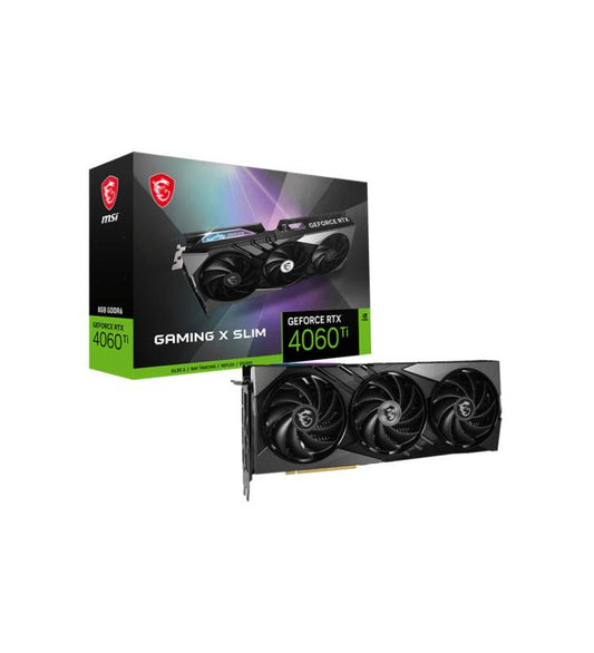 MSI GAMING GeForce RTX 4060 Ti X SLIM 8G NVIDIA 8 Go GDDR6