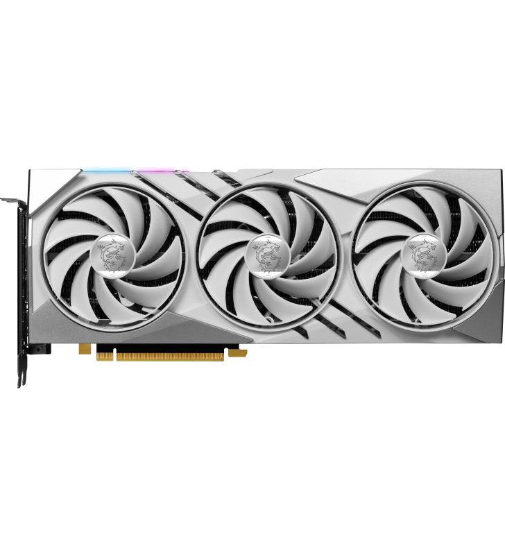 MSI GAMING GeForce RTX 4070 SUPER 12G X SLIM WHITE NVIDIA 12 Go GDDR6X