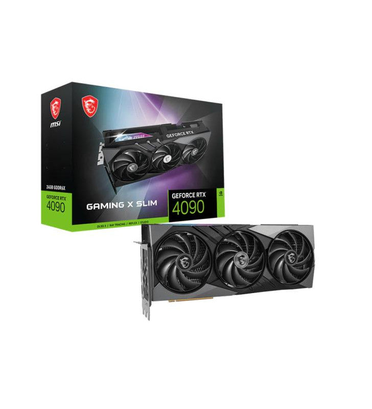 MSI GAMING GEFORCE RTX 4090 X SLIM 24G carte graphique NVIDIA 24 Go GDDR6X