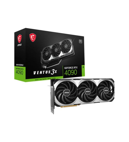 MSI VENTUS GeForce RTX 4090 3X E 24G OC NVIDIA 24 Go GDDR6X