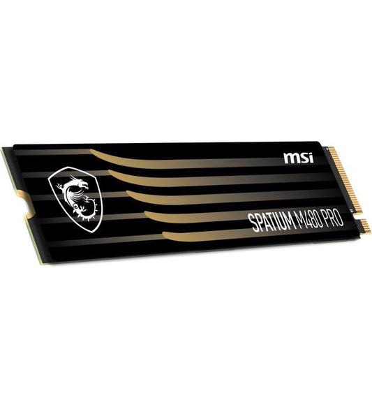 MSI SPATIUM M480 PRO PCIe 4.0 NVMe M.2 1TB 1 To PCI Express 4.0 3D NAND