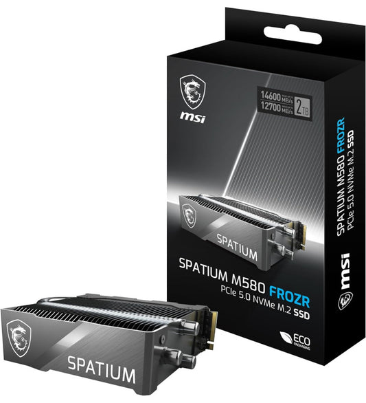 MSI SSD SPATIUM M580 PCIe 5.0 NVMe M.2 / 2TB FROZR