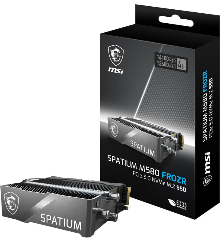 MSI SSD SPATIUM M580 PCIe 5.0 NVMe M.2 4TB FROZR