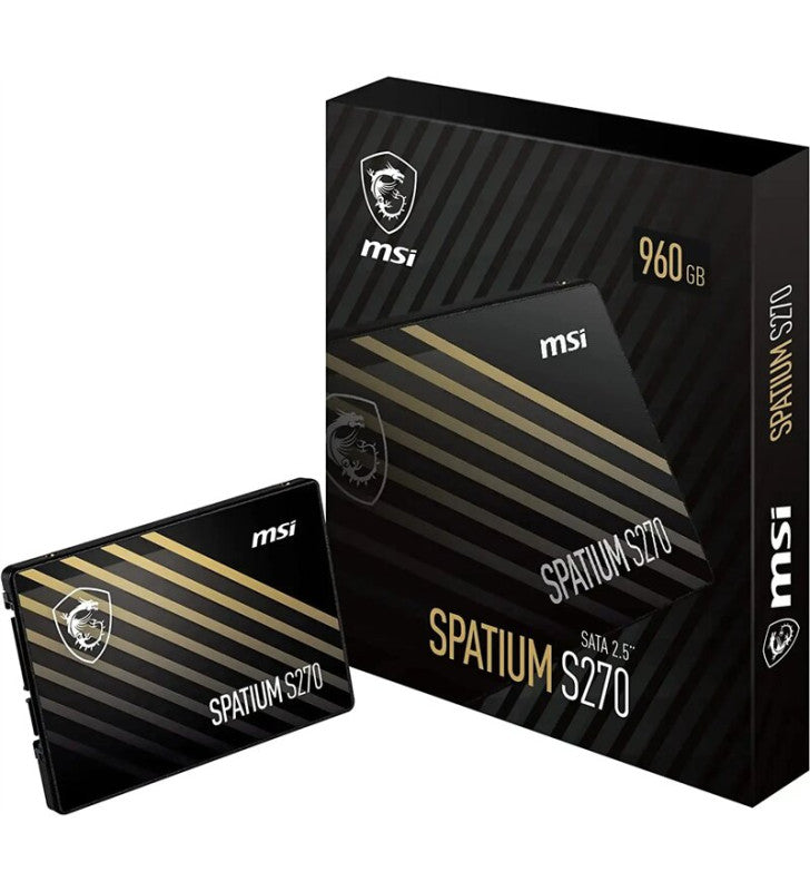 MSI SPATIUM S270 SATA 2.5 960GB disque SSD 960 Go 2.5" SÃ©rie ATA III 3D NAND