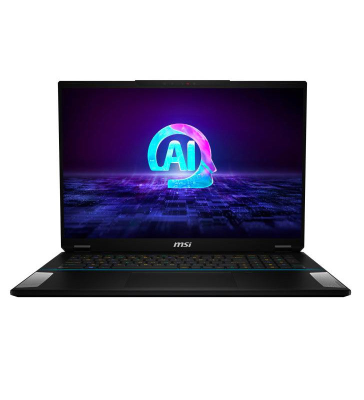 MSI Stealth 18 AI Studio A1VFG-003FR Intel Core Ultra 7 155H Ordinateur portable 45,7 cm (18") Quad HD+ 32 Go DDR5-SDRAM 1 To SSD NVIDIA GeForce RTX 4060 Wi-Fi 7 (802.11be) Windows 11 Pro Noir