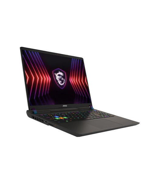 MSI Vector 16 HX A13VHG-290FR IntelÂ® Core? i9 i9-13980HX Ordinateur portable 40,6 cm (16") Full HD+ 16 Go DDR5-SDRAM 1 To SSD NVIDIA GeForce RTX 4080 Wi-Fi 6E (802.11ax) Windows 11 Home Noir