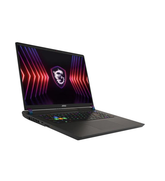 MSI Vector 17 HX A14VGG-210FR IntelÂ® Core? i9 i9-14900HX Ordinateur portable 43,2 cm (17") Quad HD+ 32 Go DDR5-SDRAM 1 To SSD NVIDIA GeForce RTX 4070 Wi-Fi 7 (802.11be) Windows 11 Pro Noir