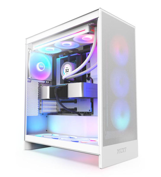 NZXT H7 Flow RGB All White