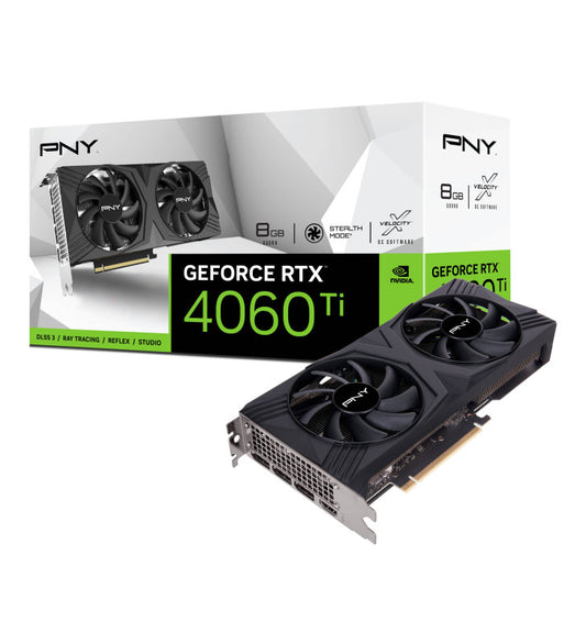 PNY GEFORCE RTX 4060Ti 8GB VERTO Dual Fan DLSS 3