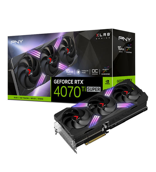 PNY RTX 4070Ti Super 16GB XLR8 GAMING VERTO ARGB OC