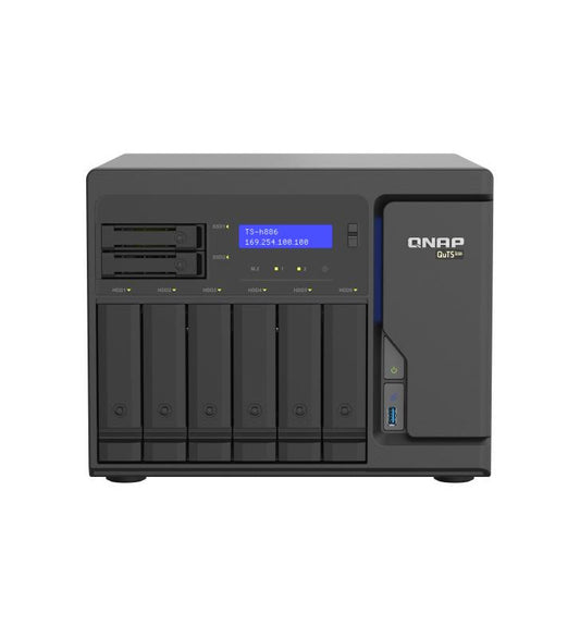 QNAP Nas Serveur NAS 8 Baies *TS-h886-D1622-16G