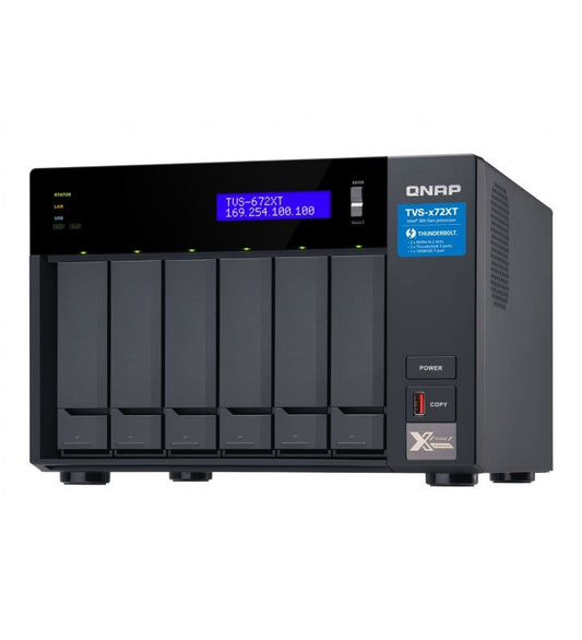 QNAP TVS-672XT-i5-8G Serveur NAS 6 Baies