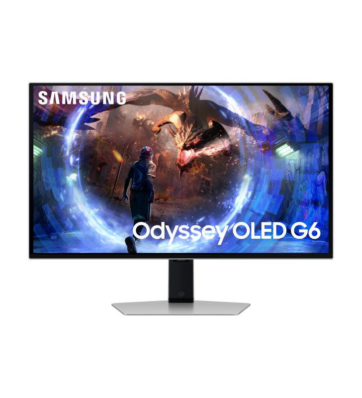 Samsung G60SD Ã©cran plat de PC 68,6 cm (27") 2560 x 1440 pixels Quad HD OLED Argent