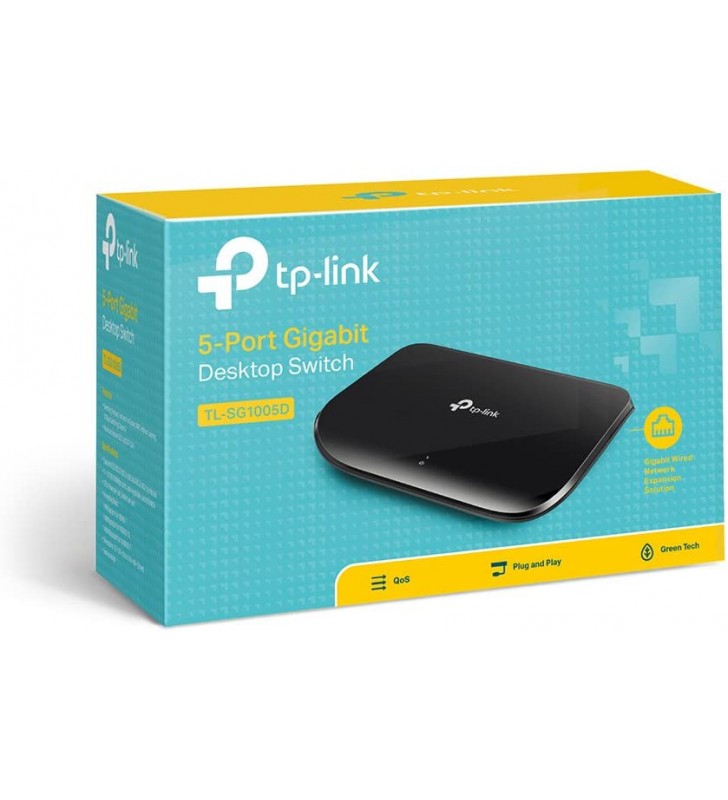 TP-Link TL-SG1005D V6 - Switch de bureau 5 ports Gigabit