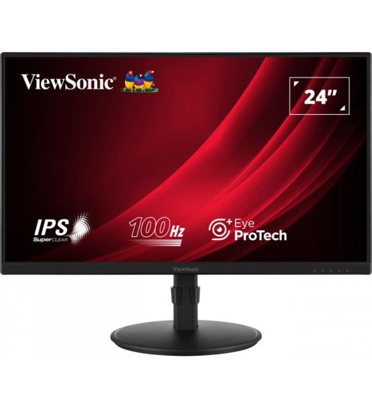 Viewsonic VG2408A-MHD Ã©cran plat de PC 61 cm (24") 1920 x 1080 pixels Full HD LED Noir